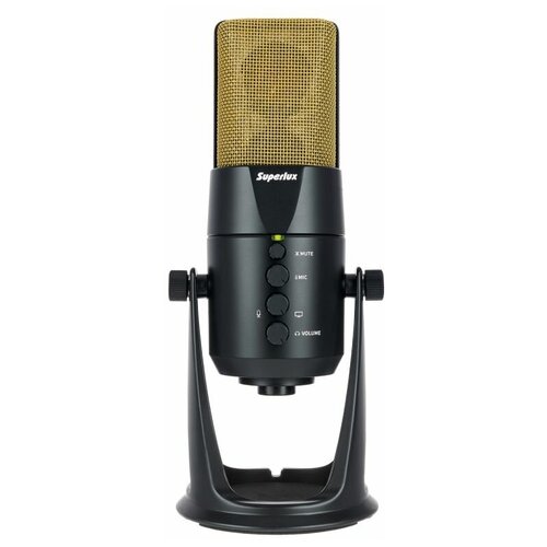 Superlux L401U Кардиоидный конденсаторный usb микрофон с большой диафрагмой 2109800₽