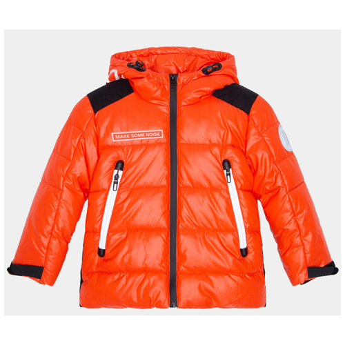 фото Пуховик gulliver размер 98, оранжевый