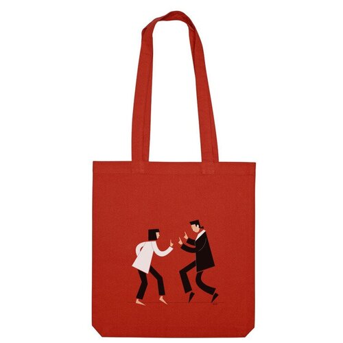 фото Сумка шоппер us basic, красный