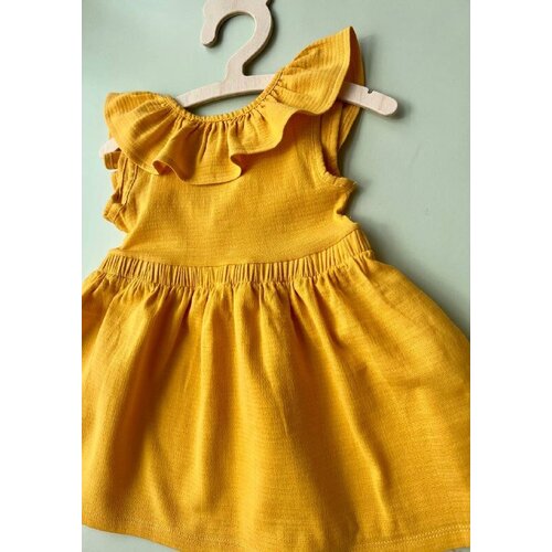 Платье Zara, размер 104, желтый