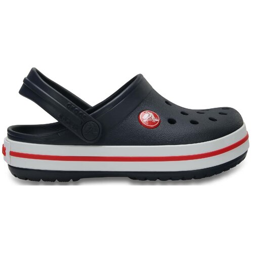 фото Сандалии детские crocs crocband clog k navy/red (eur:28-29)
