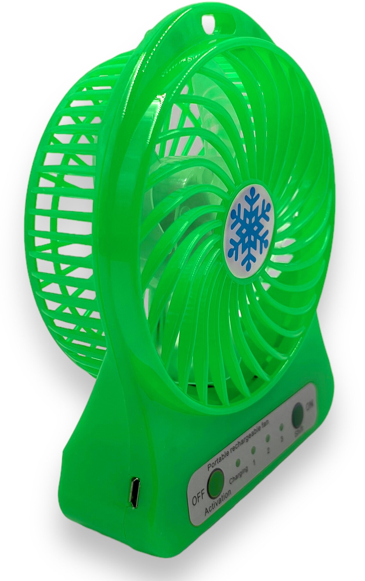 Портативный многофункциональный мини-вентилятор, вентилятор ручной переносной настольный - фотография № 4
