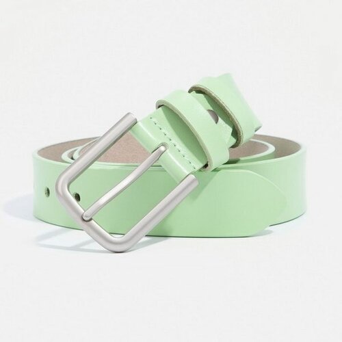 фото Ремень сима-ленд, размер 110, зеленый сима-лэнд