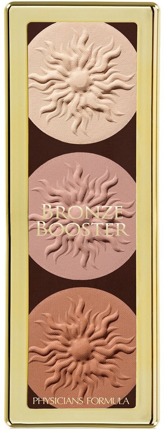 PHYSICIANS FORMULA Палетка контуринг стробинг Bronze Booster Glow-Boosting Strobe and Contour Palette, 9 г