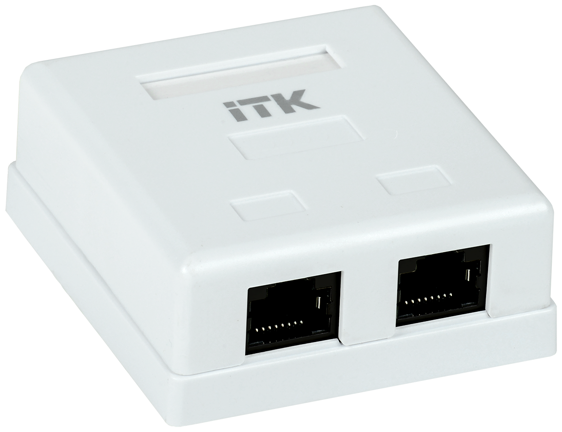 Розетка для интернета / телефона ITK CS2-1C5EU-22 1.5 А