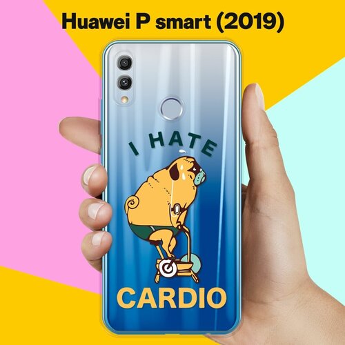 Силиконовый чехол Не люблю кардио на Huawei P Smart (2019)