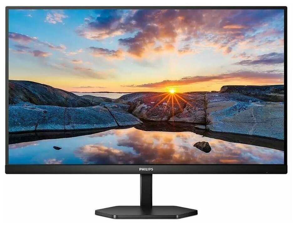 Монитор 27" PHILIPS 27E1N3300A/00 Black (IPS, 1920x1080, 75Hz, 1 ms, 178°/178°, 300 cd/m, Mega DCR, +HDMI 1.4, +4xUSB 3.3, +USB-Type C 3.2, +MM)