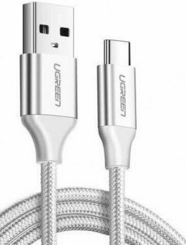 Кабель USB - USB Type-C 0.25м UGREEN US288 White (60129)