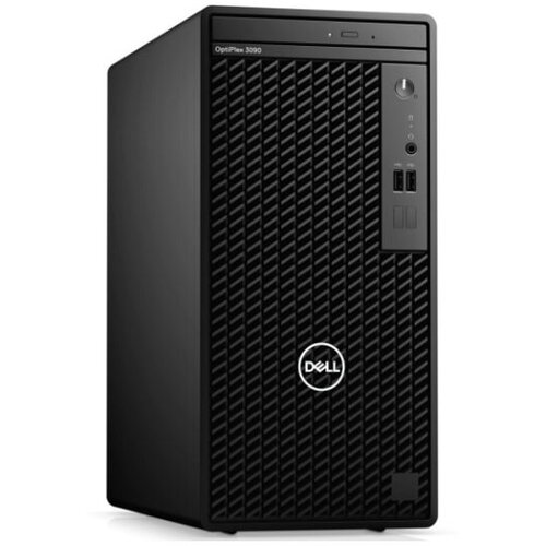 Персональный компьютер Dell OptiPlex 3000 MT, Core i5 12500, RAM 8GB, SSD 512GB NVMe, DVD-Writer, UHD Graphics 770, GigE, чёрный (KM3MM)