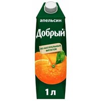 Добрый Нектар апельсин 1л