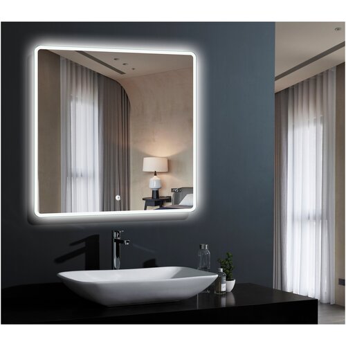 Зеркало для ванной с подсветкой 80*80 см ESBANO ES-2073 ТDS