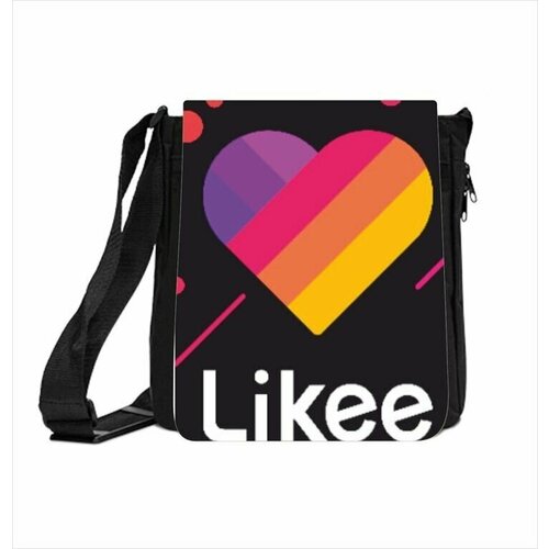 Сумка , черный new likee video app backpack 3d print likee cat fox heart 3pcs set bag zipper back pack pencil case bagpack russia type bookbag