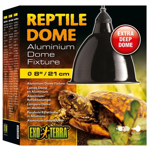 лампа галогенная lucky reptile halogen sun spot 100вт e27 германия Лампа лампа газоразрядная Exo Terra Reptile Dome (PT2349) , 160 Вт