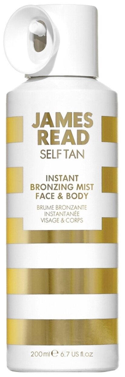 JAMES READ спрей для автозагара Instant Face & Body Bronzing Mist 200 мл