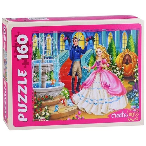 Пазл Мир принцесс №17, 160 элементов puzzle 60 элементов мир принцесс 2 п60 0624