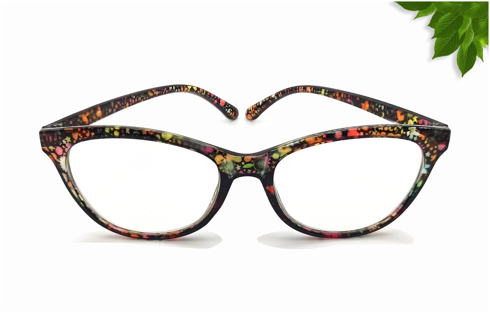 Готовые женские очки с диоптриями +3,0 с антибликовым покрытием, очки с защитой от синего излучения anti-blu-ray