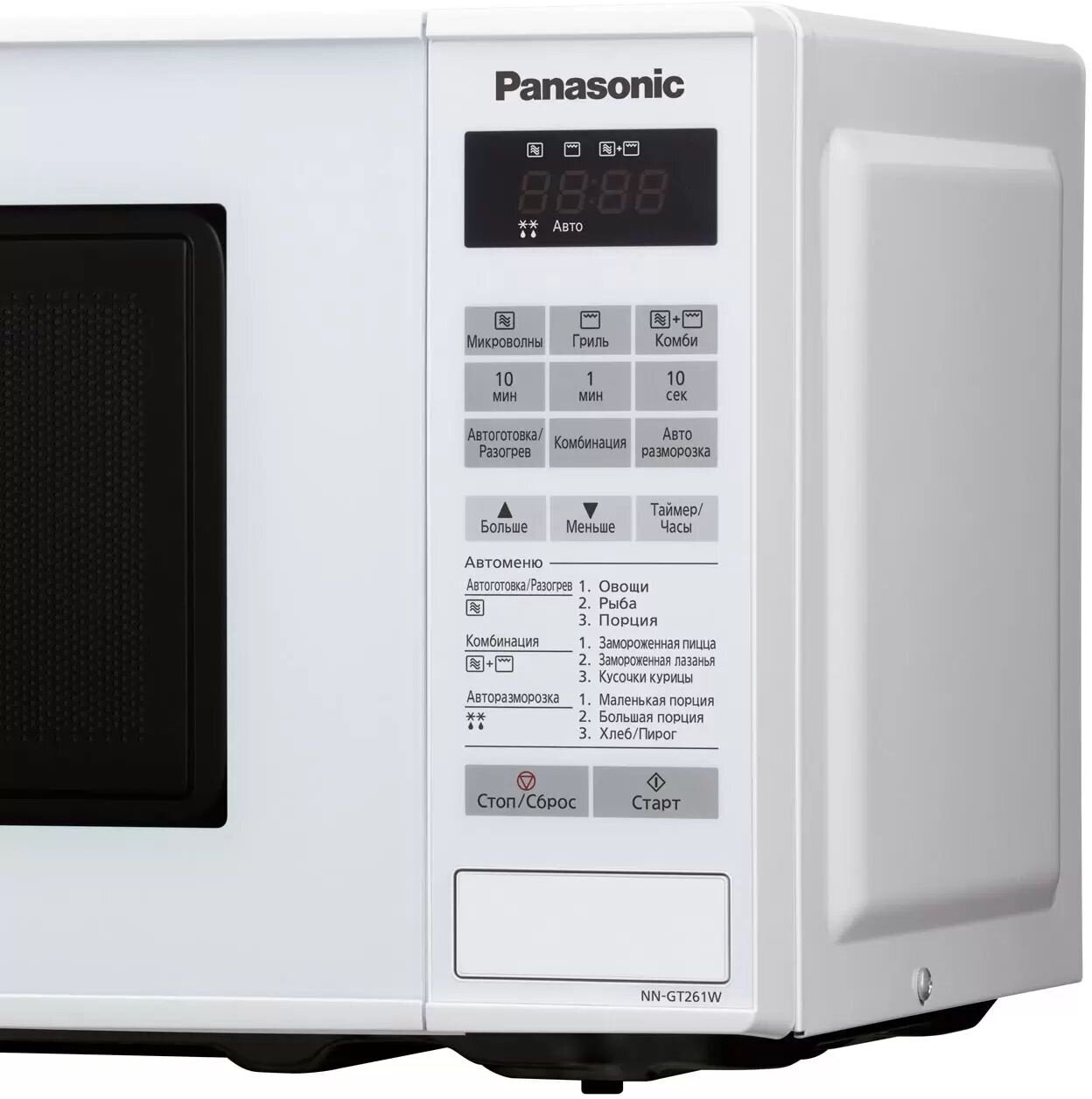 Микроволновая Печь Panasonic NN-GT261WZPE 20л. 800Вт белый - фотография № 2