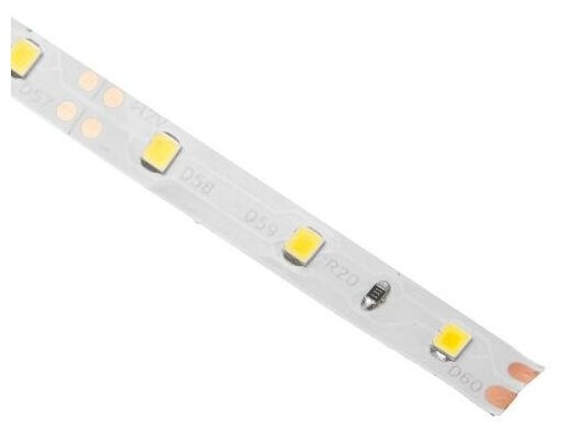 Ecola Светодиодная лента Ecola PRO 5 м, IP20, SMD3528, 60 LED/м, 4.8 Вт/м, 12 В, 2800К