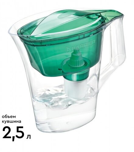 Фильтр для воды Барьер Нова зеленый