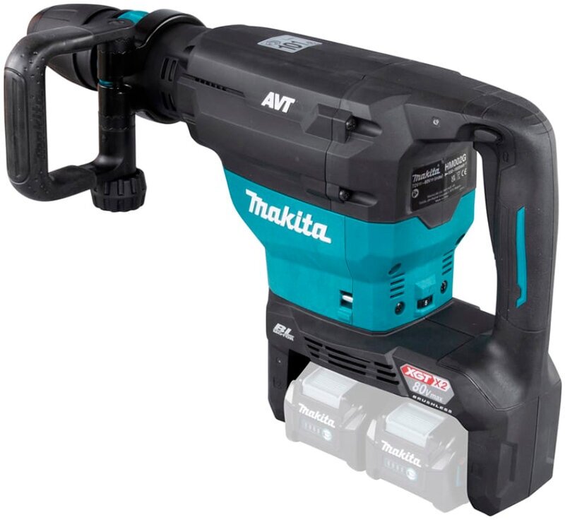 Молоток отбойный аккумуляторный Makita HM002GZ03 - фотография № 12