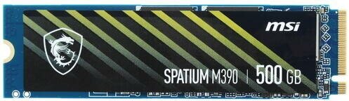 Накопитель SSD MSI Spatium M390 NVME M.2 500Gb - фото №10