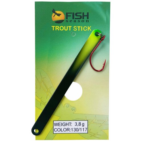 фото Блесна trout stick, 3.8гр, цвет-117, 1шт/уп fish season