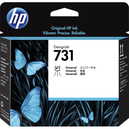 Печатающая головка HP (№731) Color (P2V27A) печатающая головка hp 744 f9j87a пурпурный желтый