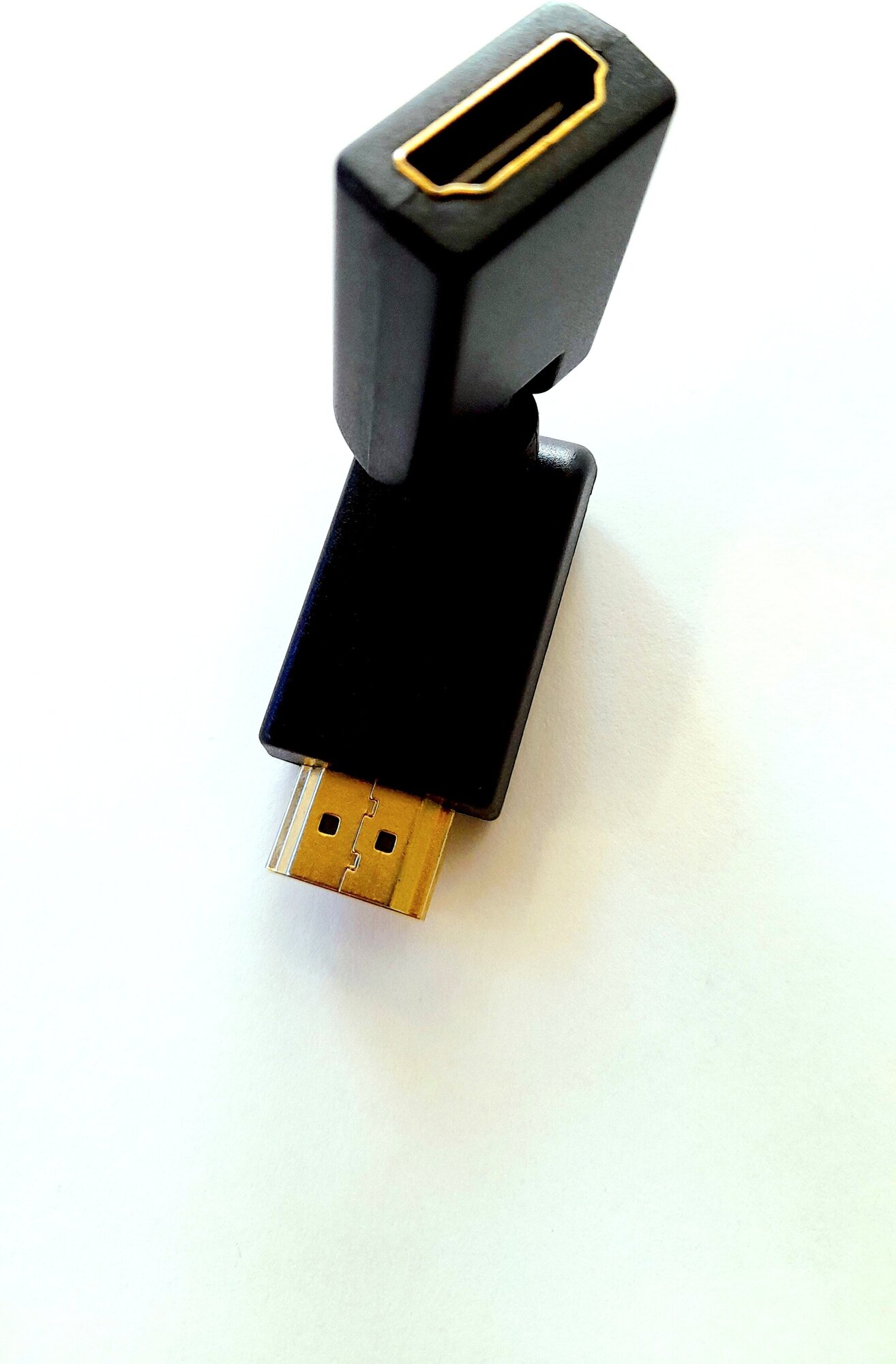 Прямой переходник HDMI-HDMI мама-папа поворотный 360 OT-AVW30