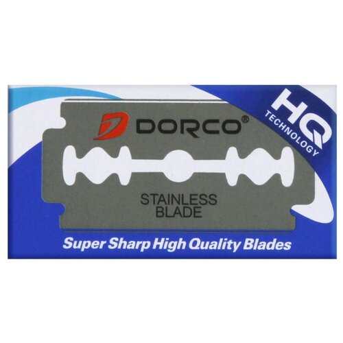 двусторонние лезвия dorco st 300 5 шт в упаковке Двусторонние лезвия ST-300, 5 шт. в упаковке