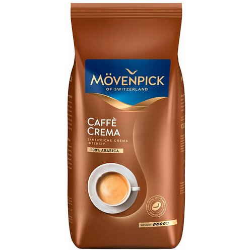 Кофе в зернах Movenpick Caffe Crema, 1 кг.