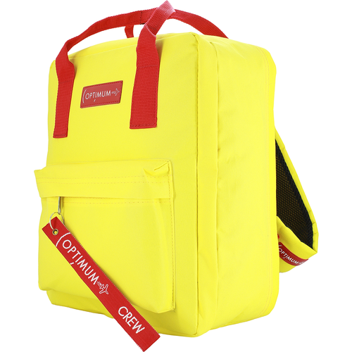 Сумка дорожная сумка-рюкзак Optimum Crew 40135717_4, 29 л, 36х30х27 см, ручная кладь, желтый