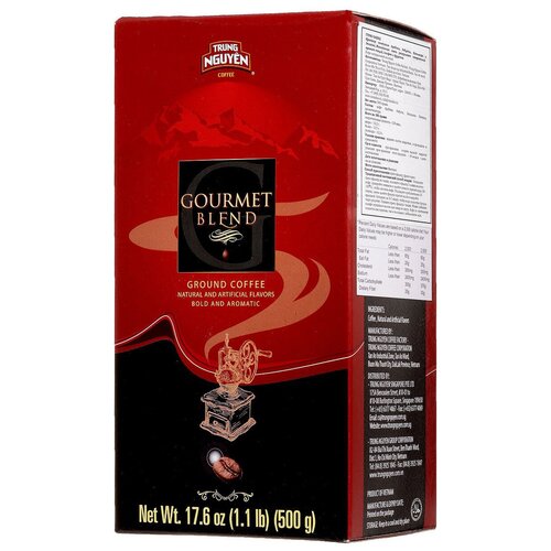 Кофе молотый Trung Nguyen Gourmet Blend, 500 г, картонная пачка
