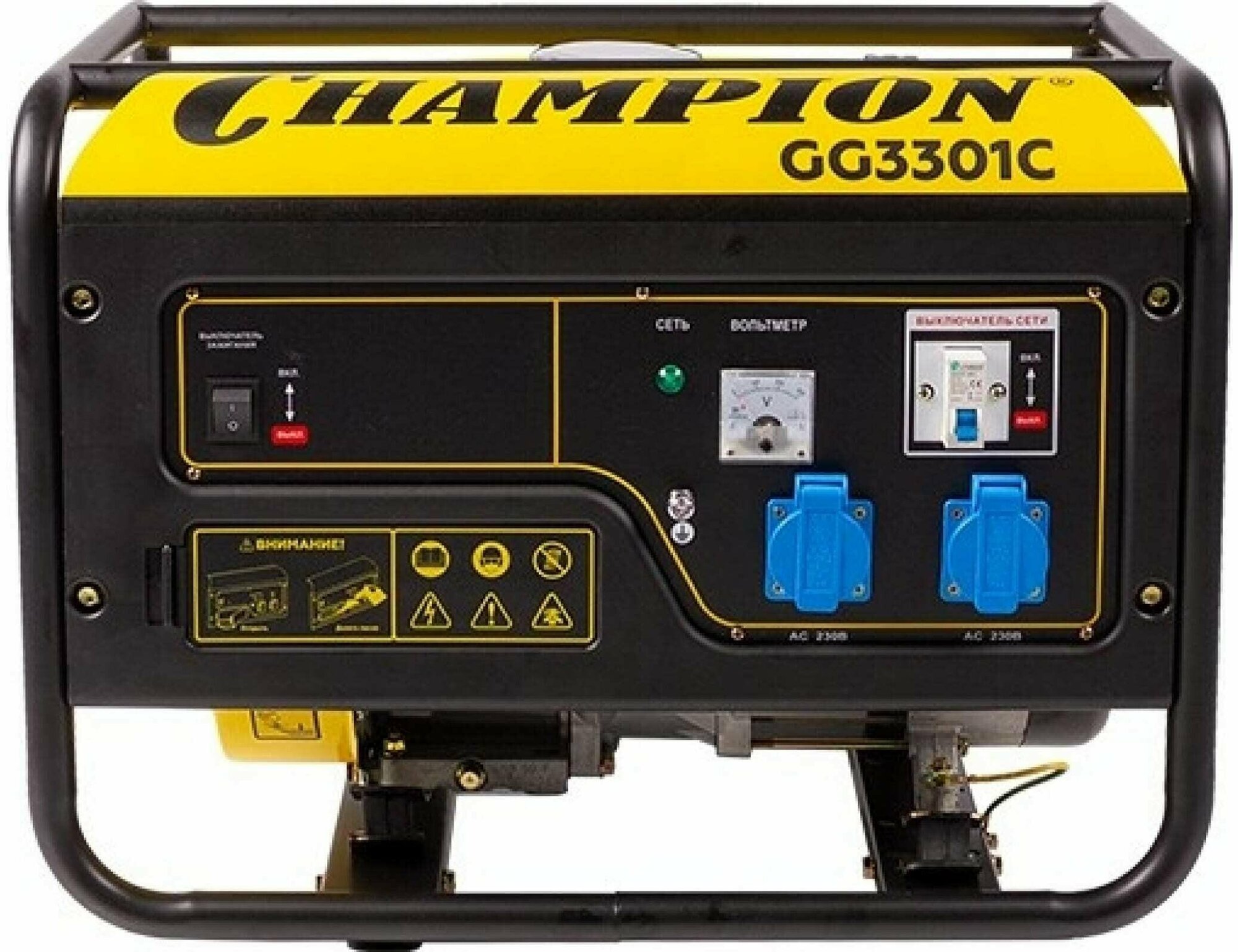 Генератор бензиновый GG3301C CHAMPION