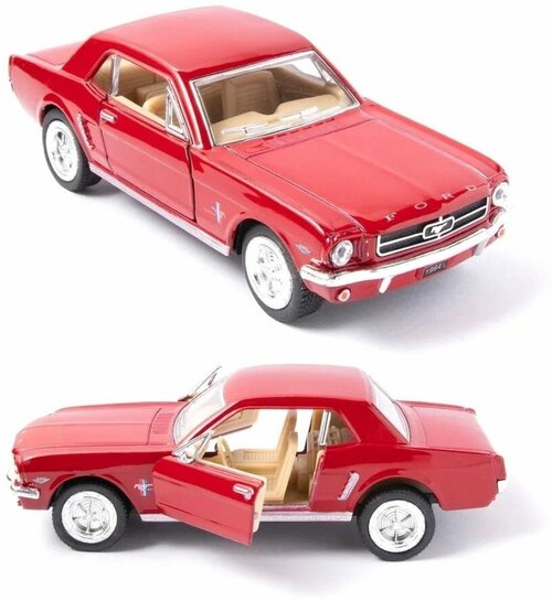 Машинка металлическая Kinsmart Ford Mustang 1964г. KT5351D