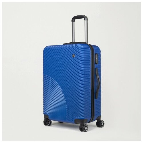 чемодан мягкий airport 4 колеса синий 65х42х22 см Чемодан Kartex, синий