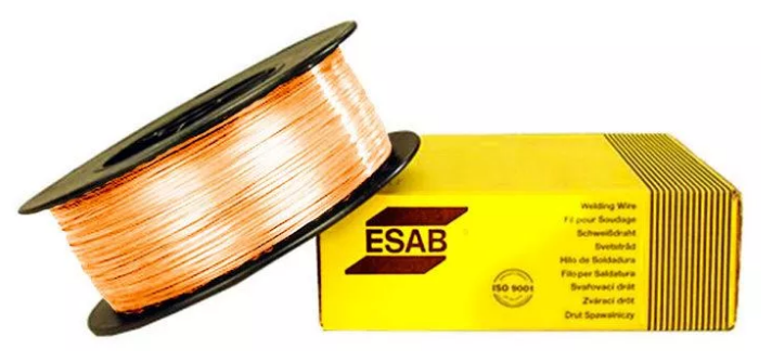 Проволока сварочная ESAB СВ-08Г2С ф1,2мм (5кг) омедненная (2323124600) 2323124600 .