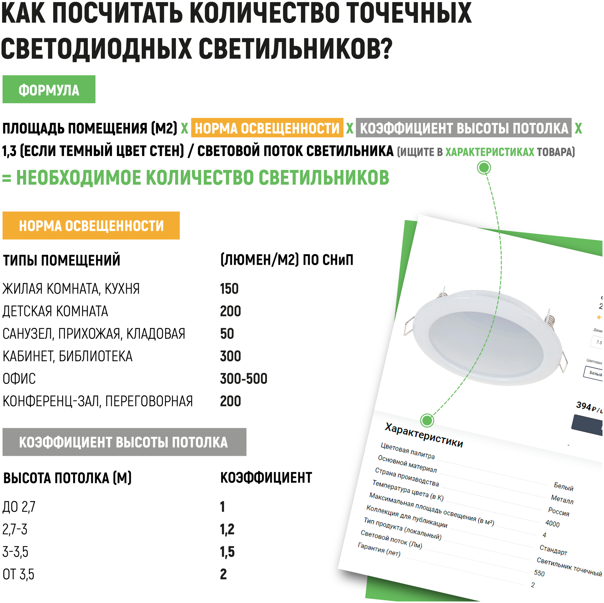 Светильник встраиваемый светодиодный круглый Gauss 12 Вт, стекло, свет нейтральный - фотография № 9