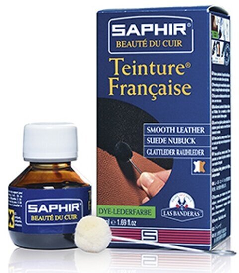 0812 Универсальный Краситель Saphir Teinture Francaise, Цвет Saphir 04 Brown (Коричневый) - фотография № 11