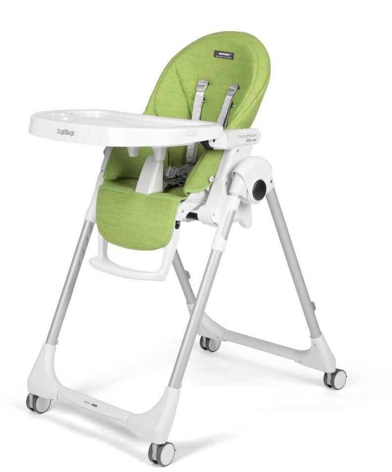 Стульчик для кормления Peg-Perego Prima Pappa Follow Wonder Green, зеленый