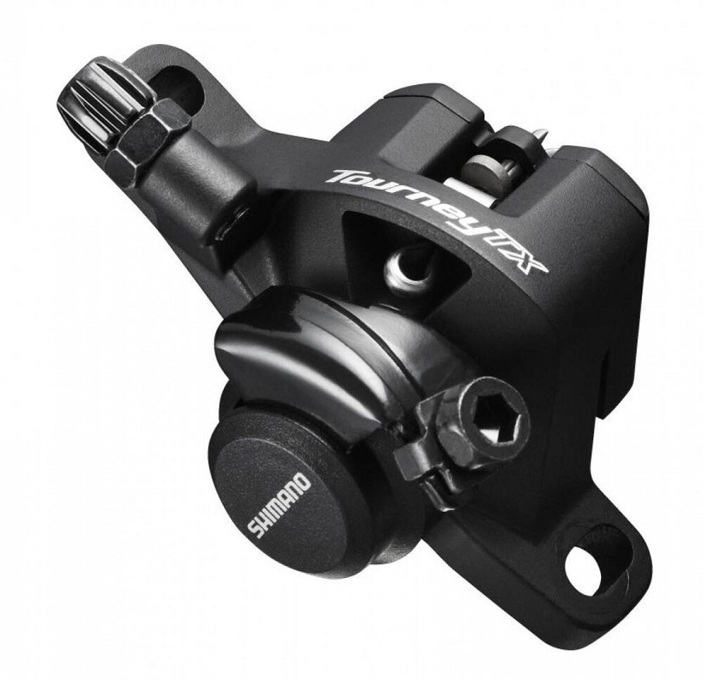 Калипер дискового механического тормоза Shimano TX805, черный