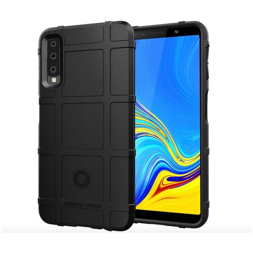 фото Чехол-бампер mypads для samsung galaxy a40 sm-a405f (2019) противоударный усиленный ударопрочный черный