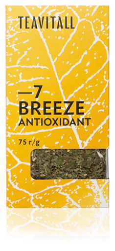 Чайный напиток антиоксидантный TeaVitall Breeze 7, 75 г. Чай листовой, рассыпной. - фотография № 1