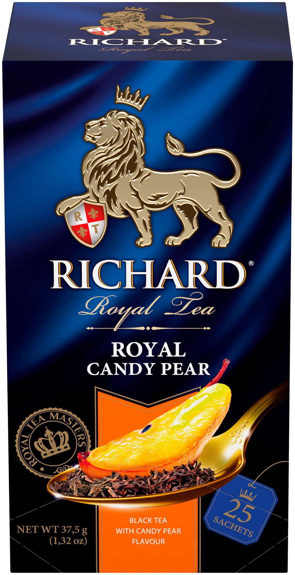 Чай черный Richard Royal Candy Pear, в пакетиках, 25 пак.