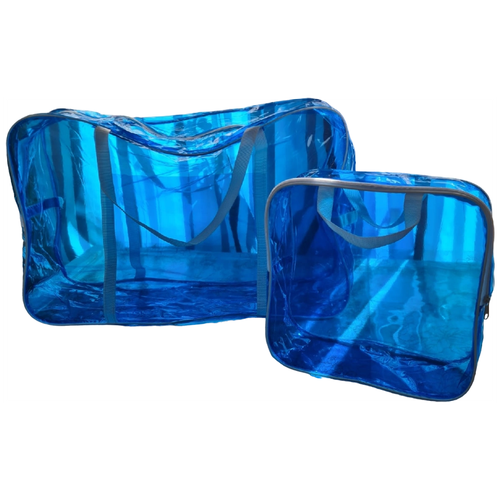 Комплект из 2-ух синих сумок