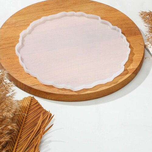 Молд Доляна «Эстель», силикон, 26×26×1,2 см, цвет прозрачный