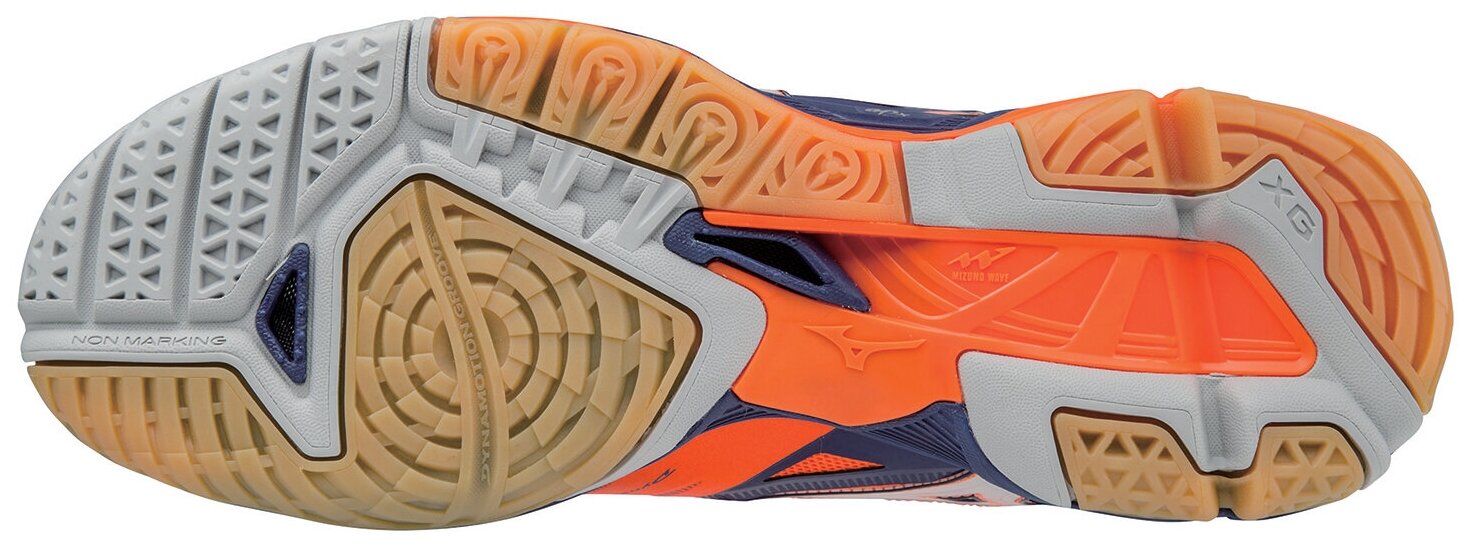 Mizuno wave sale tornado x orange