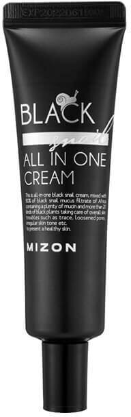 MIZON Black Snail All In One Cream (tube) Крем для лица с экстрактом черной улитки 35мл
