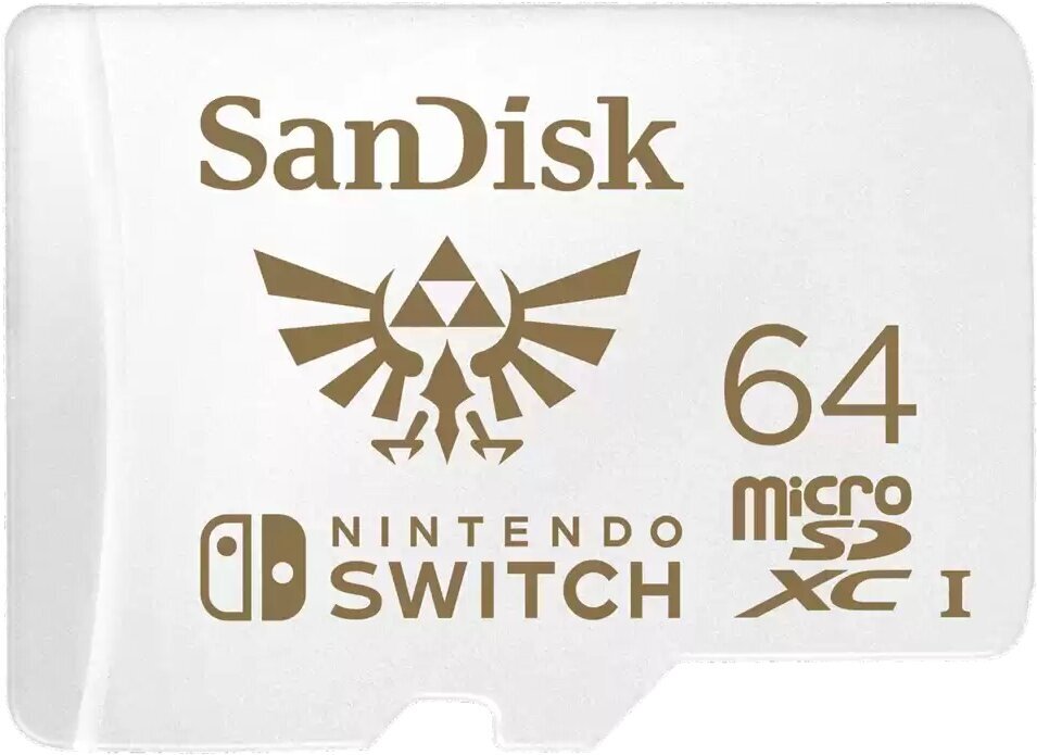 Micro SD 64GB SanDisk microSDXC Class 10 UHS-I A1 C10 V30 U3 for Nintendo Switch 100MB/s SDSQXAT-064G-GN3ZN