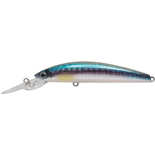 Воблер Минноу Strike Pro Magic Minnow 100, цвет: A210-SBO-RP Rainbow Ghost Wakasagi, (EG-068B#A210-S