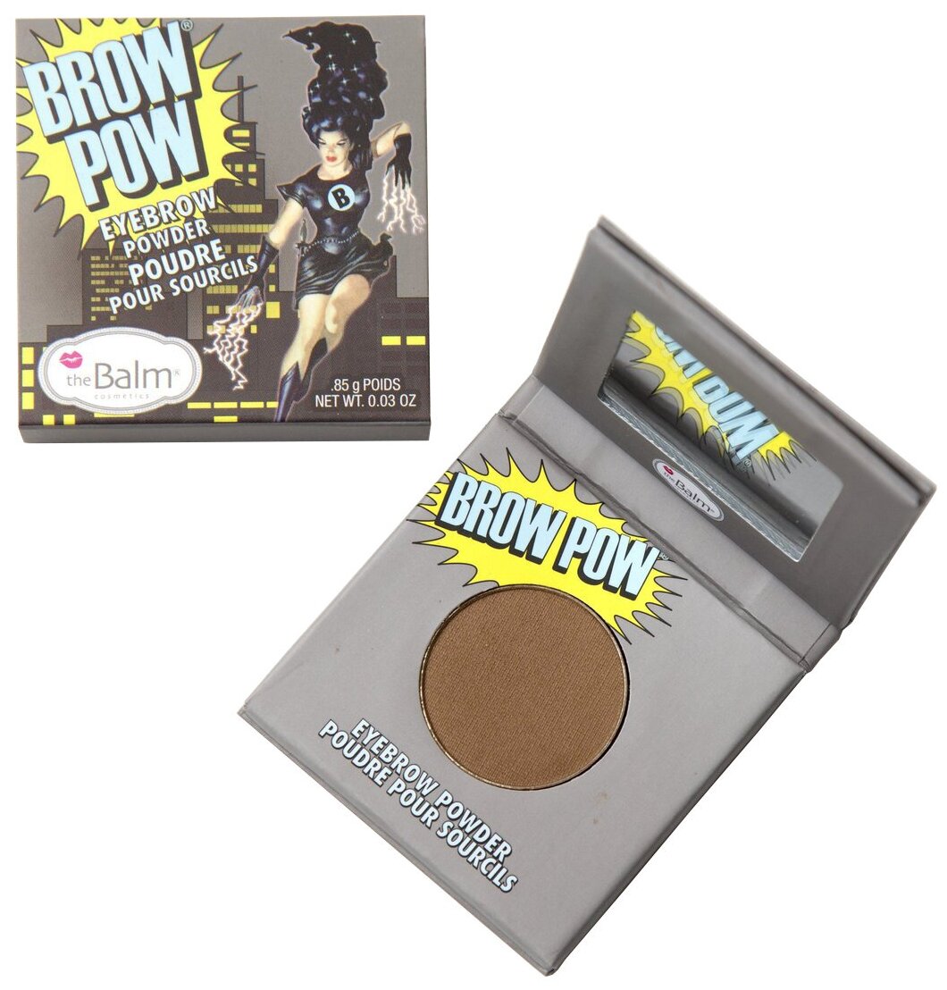 THEBALM Пудра-тени для бровей BrowPow (Light Brown)